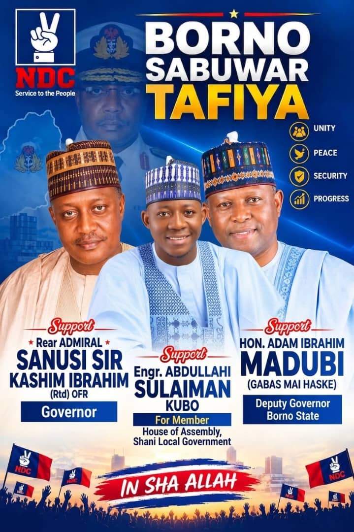 Borno Sabuwar Tafiya poster